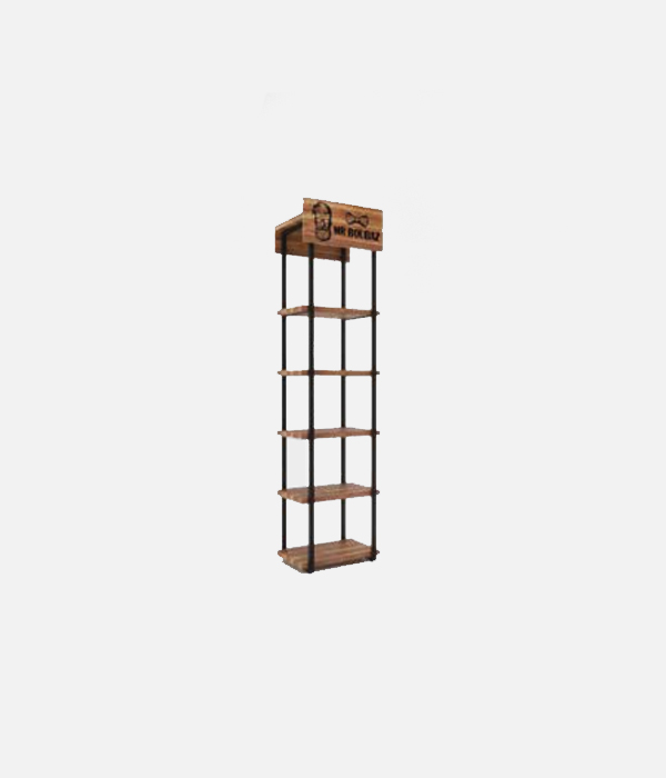 Boubaz - BARBER FURNITURE - SHELF (50x40x200)